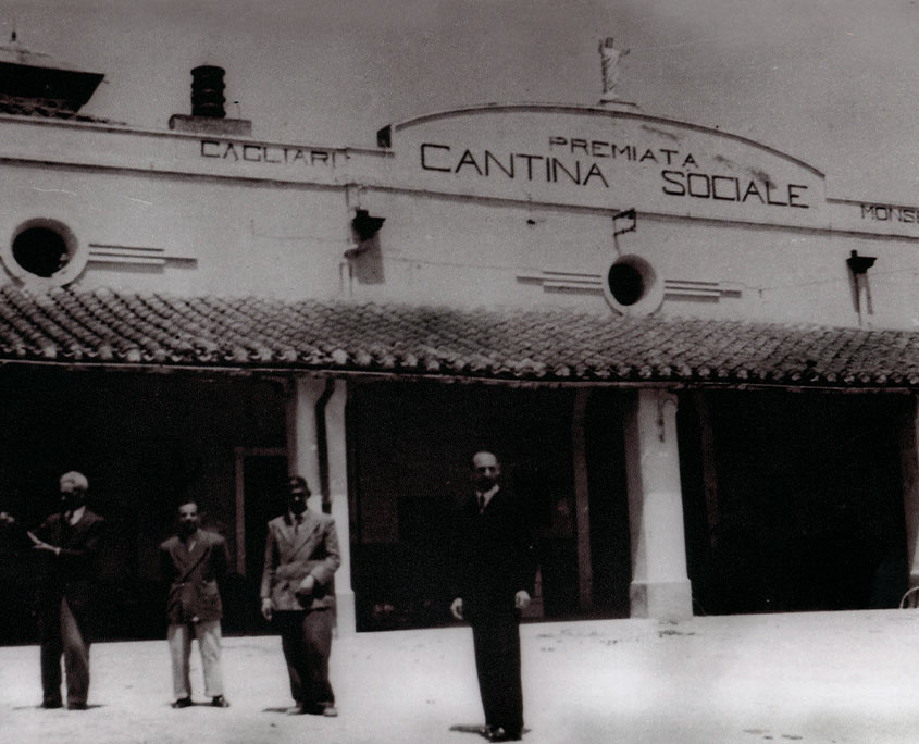 foto storica premiata Cantina Pauli's Monserrato