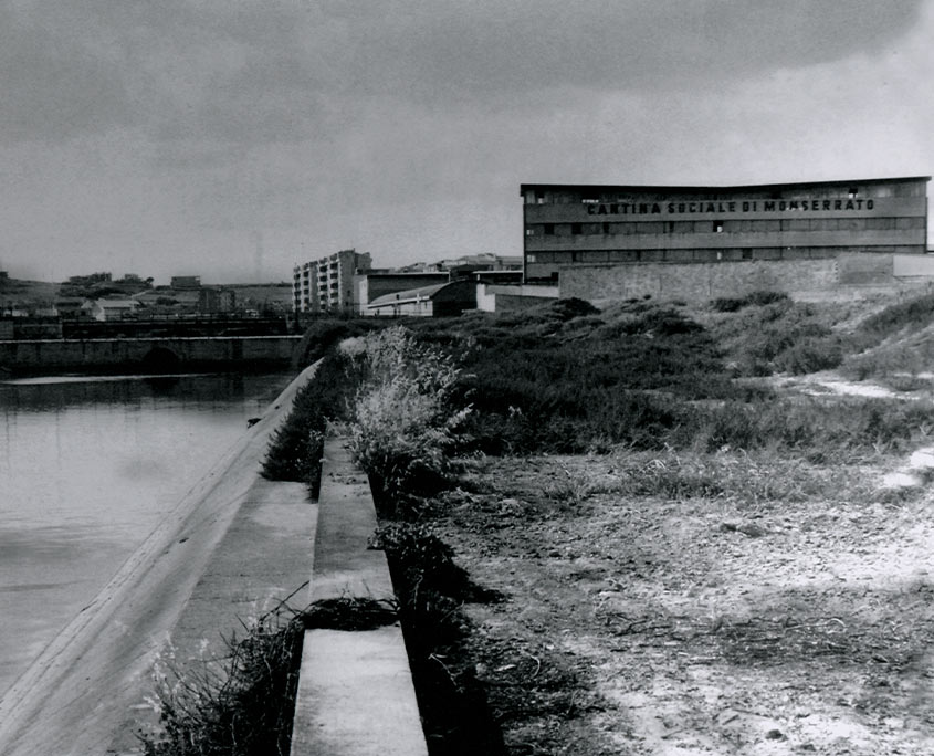 historical photo external panoramic view cantina
